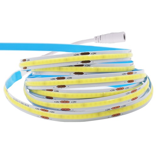 LED COB Strip Lights High Density Flexible Tape Rope Kitchen Cabinet Light 12V - Picture 7 of 17