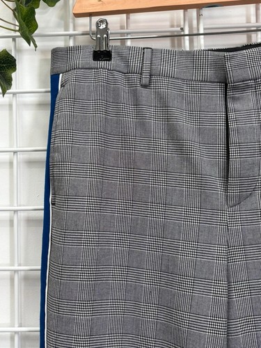 ASOS Houndstooth Dogtooth Check Trousers Smart Style W32" L28" - Picture 4 of 7