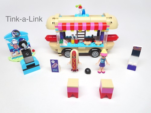 Lego 41129 Freizeitpark Hot Dog Van Friends Set komplett Food Truck - Bild 1 von 10