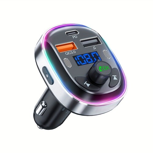 Car MP3 Player with Hands-Free Calling, Wireless, and FM Radio - No - Picture 1 of 8