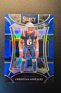 2023 Panini Select Suite Level Blue Prizm Christian Gonzalez #464 (RC) /99