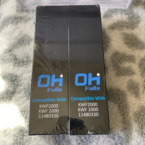 New 2 Pack OH Fulls Refrigerator Water Filter OHRF29 Compatible KWF2000 11480330 - Picture 2 of 5
