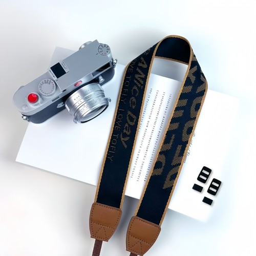 SLR digital camera shoulder strap. Nylon woven embroidery. Multiple colors - Picture 34 of 35