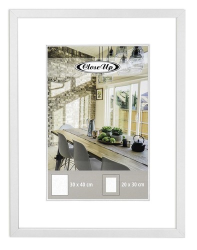 Posterrahmen 30 x 40 cm Weiß Passepartout, 3er Set Bilderrahmen Fotorahmen Bild - Bild 3 von 7