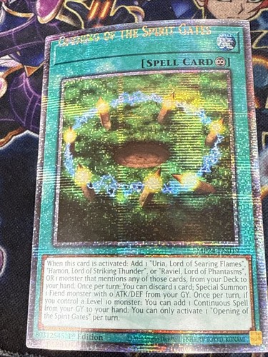 YuGiOh Opening of the Spirit Gates QCR MP24-EN019 NAME SHIFT MISPRINT - Picture 1 of 1