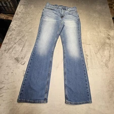 Old Navy Jeans Mens 30x31 Blue Boot-Cut Built-In Flex Stretch Denim Pants Casual