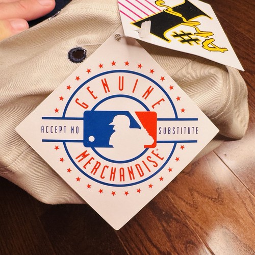 NWT Vintage 90s New York Yankees Hat Snapback MLB #1 Apparel New York - Picture 9 of 9