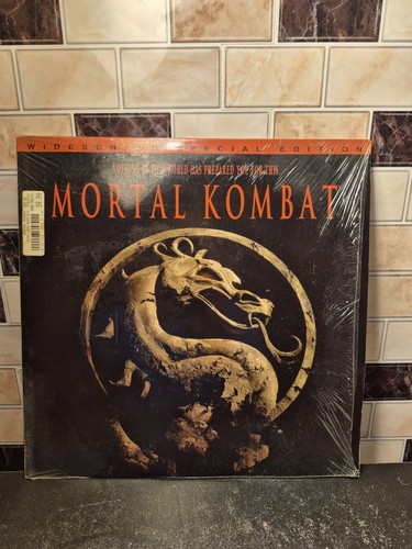 Mortal Kombat Special Edition Laserdisc Widescreen In Shrink Guter Zustand