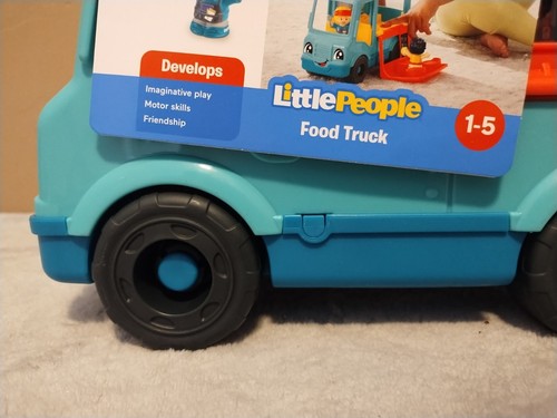 Fisher-Price Little People Musical Toddler Toy Serve It Up Food Truck Vehicle... - Picture 5 of 14