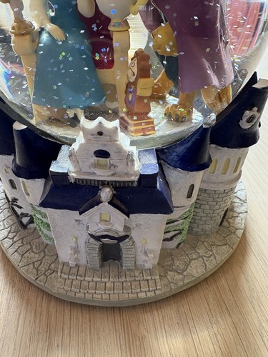 Disney Beauty and The Beast Musical Vintage SnowGlobe - Picture 9 of 12