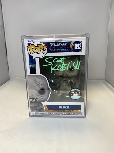 Funko Pop! Scott Koblish Autographed Marvel - Gorr  Special Series #1092 - Picture 1 of 7