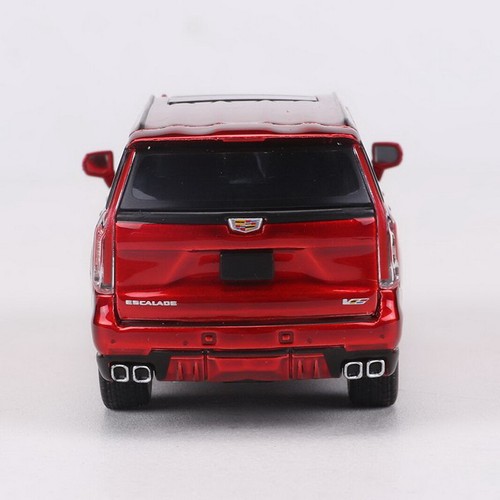 Masdi Maßstab 1:64 Cadillac Escalade rot Druckguss Auto Modell Spielzeug Geschenk - Bild 5 von 6
