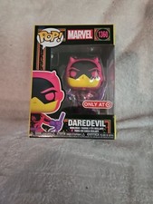 Funko Pop! Vinilo: Marvel - Daredevil (Luz Negra) - Objetivo (Exclusivo) #1360