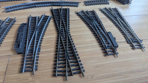 Hornby Spurweite OO Gleis Restposten - Sondergleis, Geraden und Kurven x32 - Bild 4 von 8