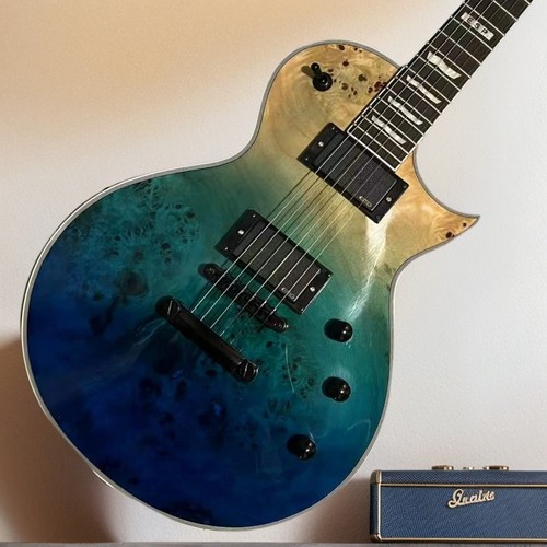 ESP Electric Guitar Mahogany Body Rosewood Fretboard Active Pickups In Stock - Picture 4 of 5