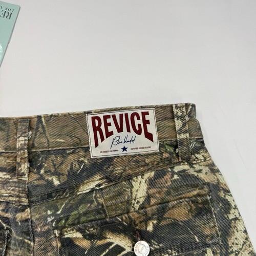 REVICE Los Angeles Camo Cargo Pants Womens Sz 25 (28x33) Pockets Wide Leg  Baggy - Picture 12 of 18