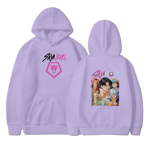 Kids Boys Girls Kpop Demom Hunter Hoodie Tops Saya Boys Sweatshirt Pocket Jumper - Picture 13 of 73
