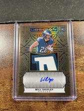 2024 Panini Obsidian Will Shipley Gold RPA /10 #RJJ-WSY