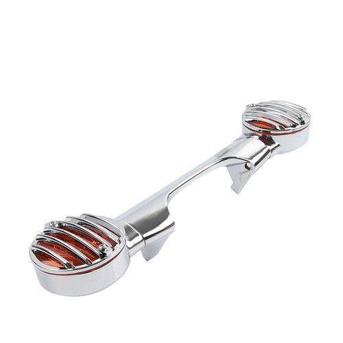 Rear 8.25" Turn Signal Light Bar Lens Amber Fit Harley Electra Glide Road King - Picture 9 of 11