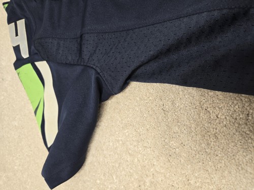 Maglia Nike vintage Marshawn Lynch media Seattle Seahawks #24 blu bianca modalità bestia - Foto 16 di 17