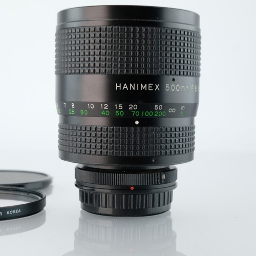 Pentax K / Pk 500mm f/8 Hanimex Mirror Telephoto Lens - Picture 8 of 10