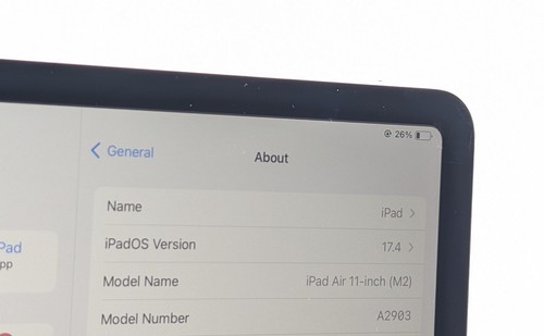 Apple iPad Air 11 (M2) A2903 128GB Guter Zustand | ENTSPERRT - Bild 3 von 7