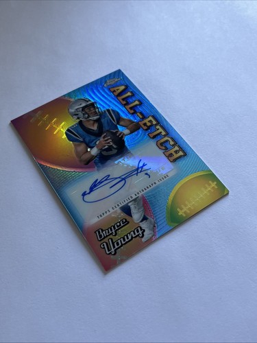2024 Topps Chrome 🔥 - Bryce Young - 🔥Autograph #AEA-BY (AU, RC) - All-ETCH - Bild 5 von 6