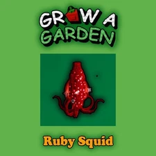 Ruby Squid - Grow a Garden Roblox | PETS | Cheap & Fast Delivery