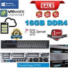 Dell PowerEdge R730 E5-2680v4 2,40GHz 16GB RAM -H730/1G 2x300GB SAS 10K 2,5" HDD