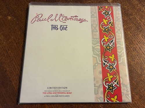 Paul McCartney 'This One' 1989 UK Limited Postcard Pack 7" Vinyl 45 - NEW SEALED - Picture 10 of 13