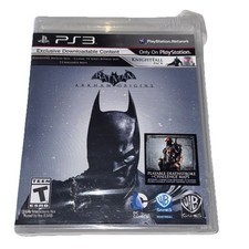 BATMAN: Arkham Origins PS3 BLACK LABEL FIRST PRINT, Factory Sealed, Rare OOP NEW