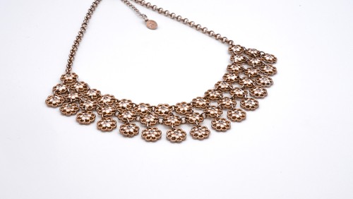 Triple Daisy Chain Necklace