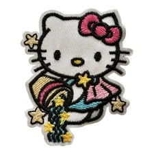 HELLO KITTY   SO COOL Iron On Patch  ONE FREE STICKER  1TRANSFER 