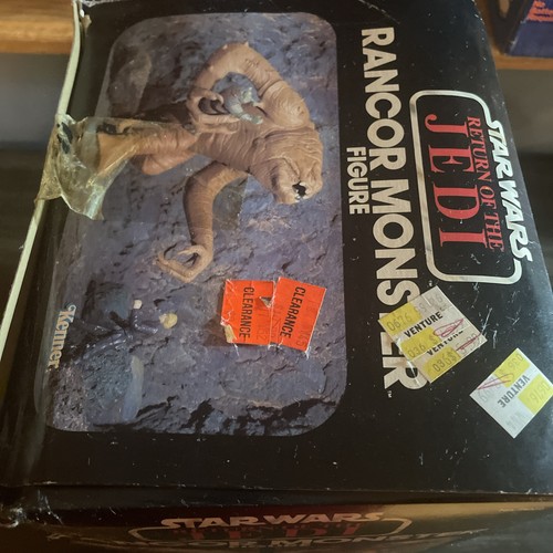 VTG Kenner Star Wars ROTJ Rancor Monster 10” Figure 1983 MIB New In Sealed Box - Picture 6 of 19