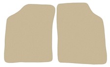 Vorne Fußmatten für Renault Kangoo 1997-2008, Beige Velour