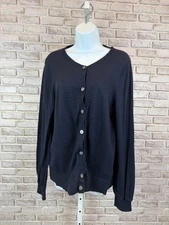 Loft Cardigan, Navy, Large, Used - Good