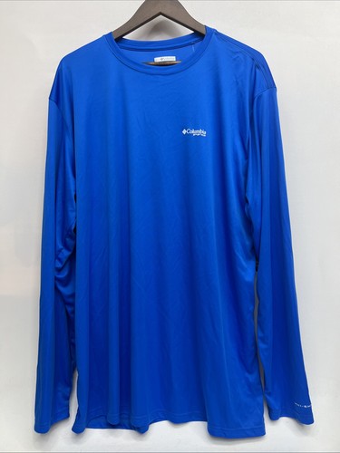 Camiseta Columbia Performance Dri Fit Hombre Manga Larga - Omni Wick - Talla XXL - NUEVA CON ETIQUETAS - Imagen 1 de 8