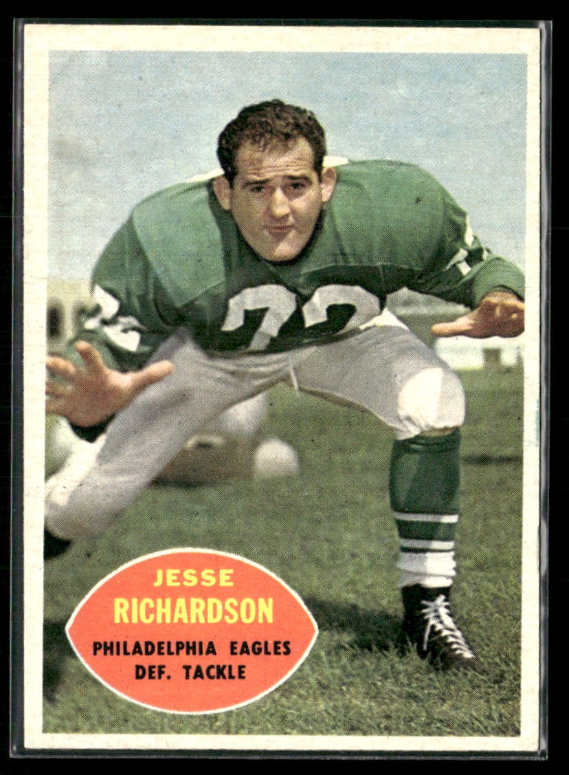 1960 Topps #91 Jesse Richardson - EX/EX+ Set Break!