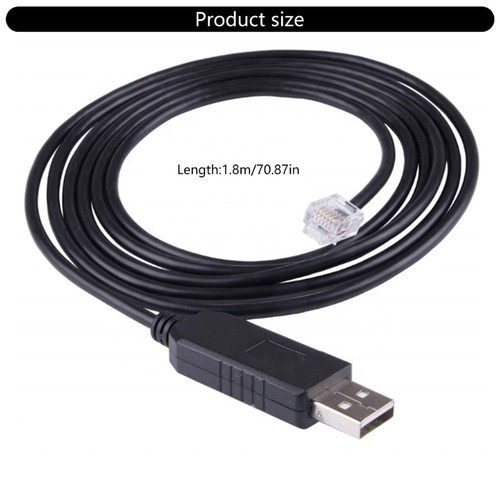 USB to RJ12 RS232 Connection Cable PL2303RA Chip Easy to Connecting 180CM - Picture 8 of 8