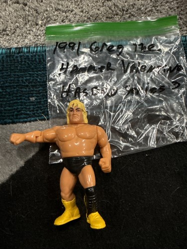 Greg the Hammer Valentine WWF Wrestling Figures 1991 Titan Sports WWE Series 3 - Picture 1 of 5