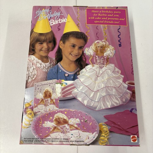 Barbie Happy Birthday Doll - She's The Prettiest Present! 1995 - Picture 3 of 3