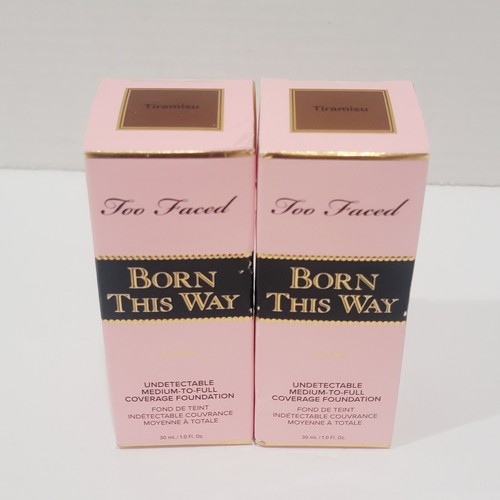Too Faced Born This Way TIRAMISU Undetectable Medium to Full Foundation 1.0 Oz - Picture 6 of 12