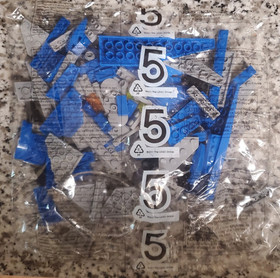 LEGO Star Wars Gungan Sub (9499) Partial/Incomplete Sealed Bags 3, 4, 5