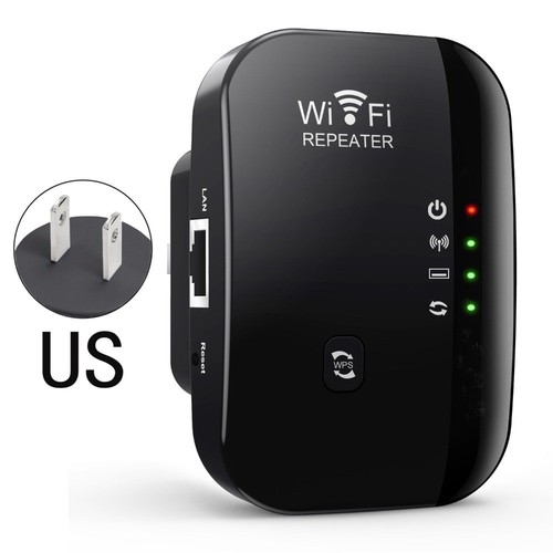 US/EU/AU/UK WiFi Range Extender 300Mbps WIFI Repeater WiFi Signal Booster Home - Afbeelding 9 van 16