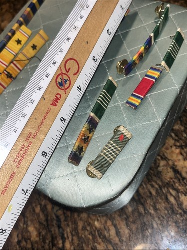 WWII World War 2 High Rank Ribbon Bar WW2 Lot Major General James W. Cook - Picture 14 of 24