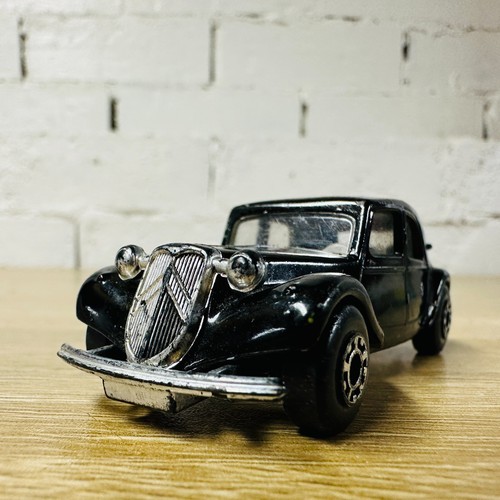 Citroen 15 CV Black MB124 1983 Matchbox Superfast - Picture 1 of 15