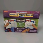 Ten-Frames Magnetic Answer Boards Set Of 4 Double-Sided Write & Wipe Boards NEW