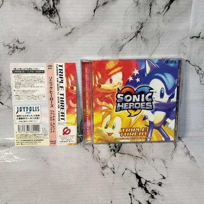 アニメ SONIC HEROES TRIPLE THREAT CD Sonic Heroses Triple Threat Vocal Trax Sound Track Sonic The