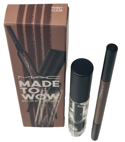 MAC Penny Clear Made To Wow Brow Kit Auburn 2 Stück Set 0,28 Oz & 0,003 Oz - NEU - Bild 2 von 6