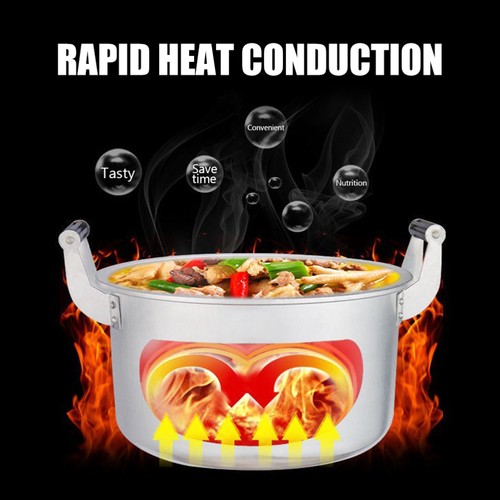 Multifunctional Cooking Stew Pot Aluminum Non Stick Cookware Induction Stockpot - Bild 12 von 12